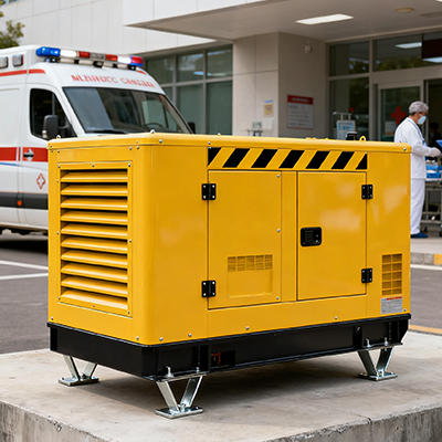 沃尔沃 1500KW 静音型发电机：中大功率区间主力，静音运行不扰厂区与社区